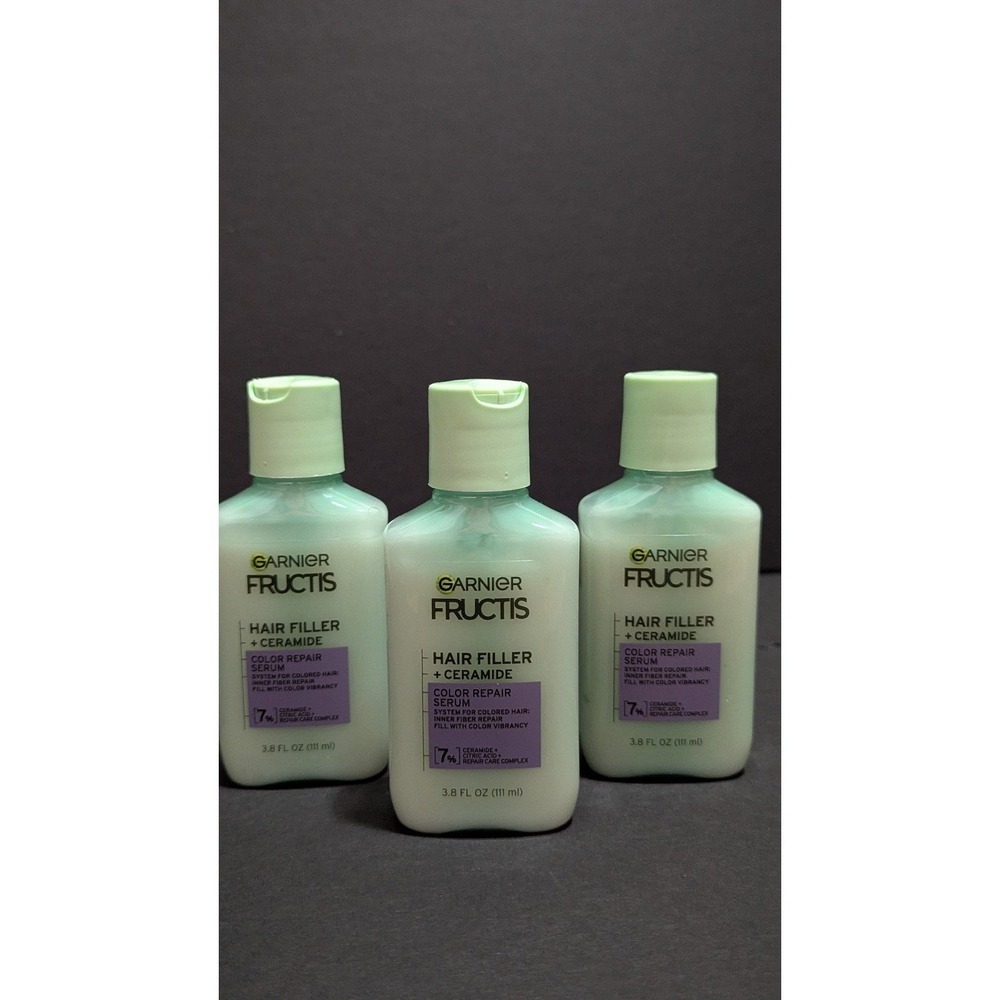3pk Garnier Fructis Color‎ Repair Serum+Ceramide